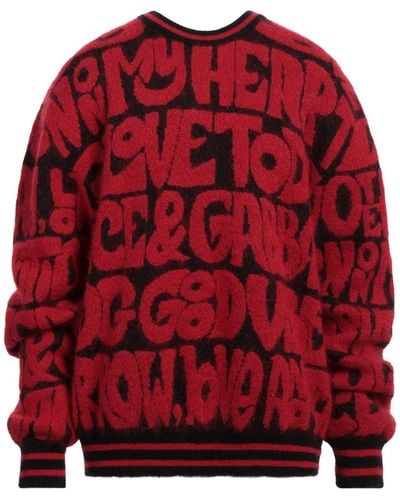 Dolce & Gabbana Pullover - Rojo