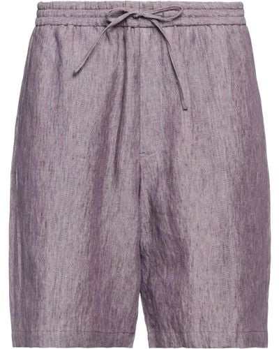 Emporio Armani Shorts & Bermuda Shorts - Purple