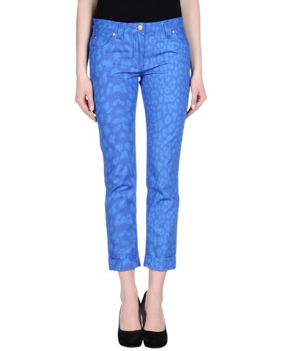 Roberto Cavalli 3/4-Length Trousers - Blue
