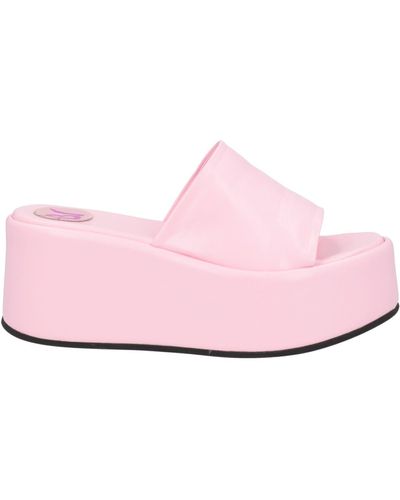 Bettina Vermillon Sandals - Pink