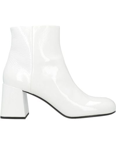 Miu Miu Ankle Boots - White