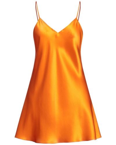 Vivis Slip Dress - Orange
