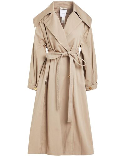 Patou Overcoat & Trench Coat - Natural