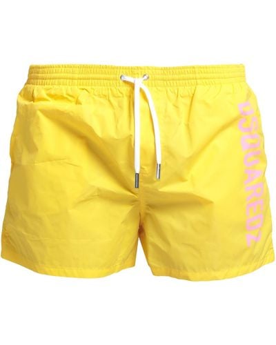 DSquared² Swim Trunks - Yellow