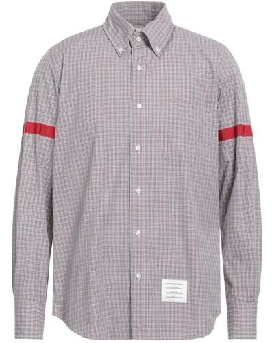 Thom Browne Shirt Cotton - Gray