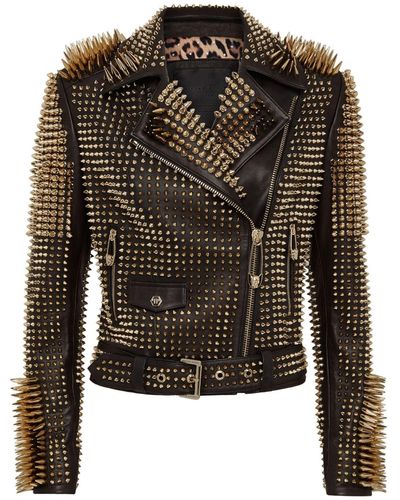 Philipp Plein Jacke & Anorak - Schwarz