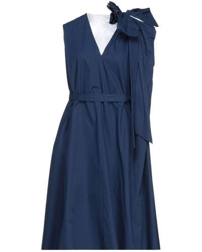Delpozo Midi Dress - Blue