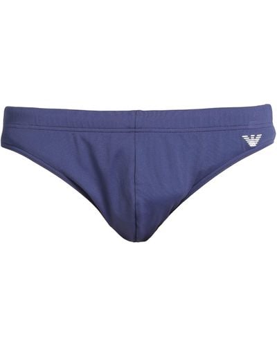 Emporio Armani Bikini Bottoms & Swim Briefs - Blue