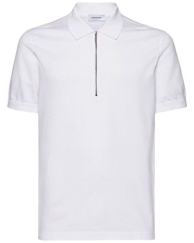 Ferragamo Poloshirt - Weiß