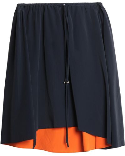 Cedric Charlier Midi Skirt - Blue