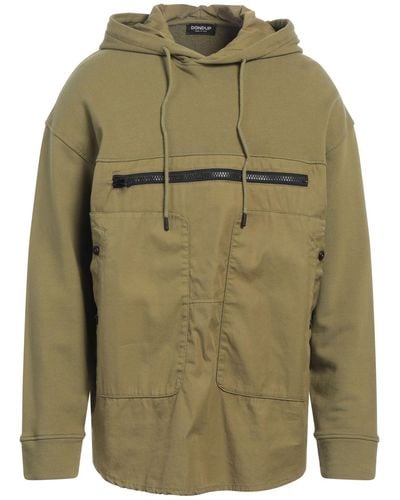 Dondup Military Sweatshirt Cotton - Green