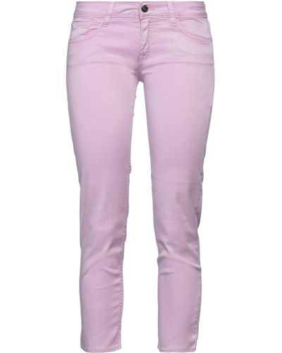 CYCLE Cropped Trousers - Purple