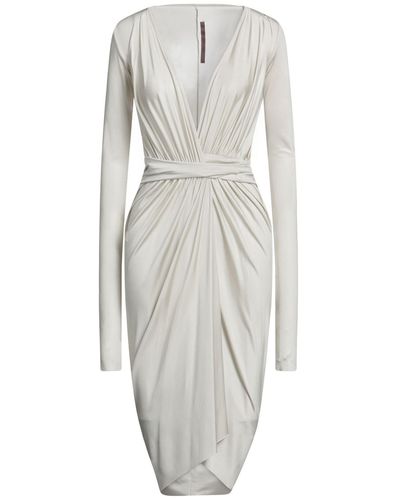 Rick Owens Mini Dress - White