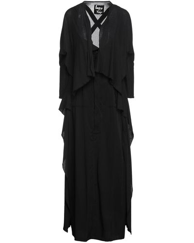 Yohji Yamamoto Vestito lungo - Nero