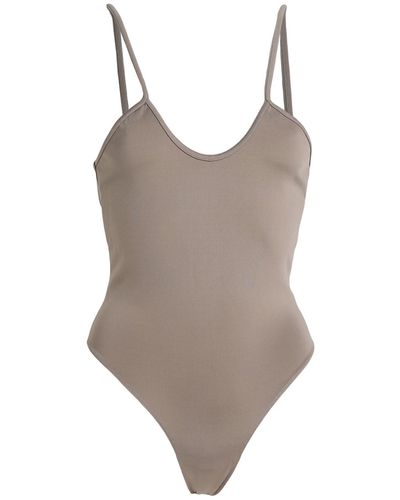 Ami Paris One-piece Swimsuit - Brown
