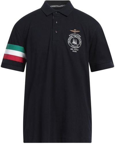 Aeronautica Militare Polo Shirt - Black