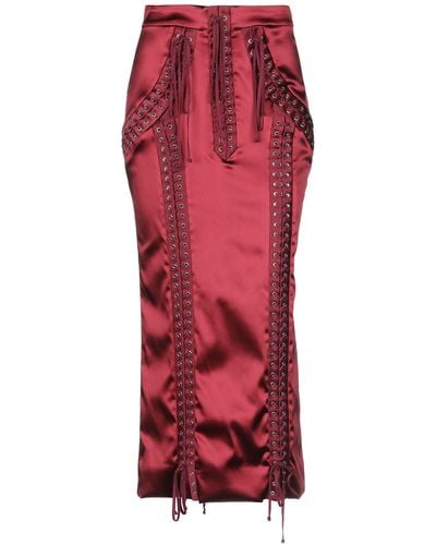 Dolce & Gabbana Midi Skirt - Red
