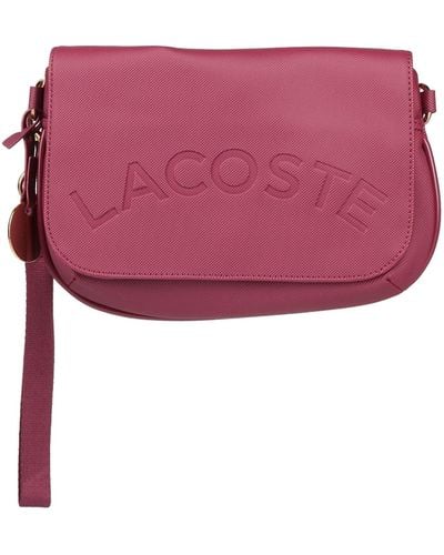 Lacoste Handbag Pvc - Red