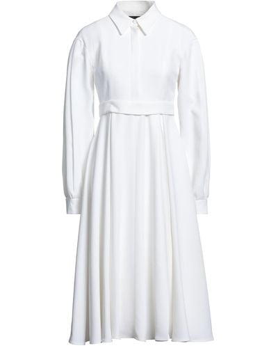 Giovanni bedin Midi-Kleid - Weiß