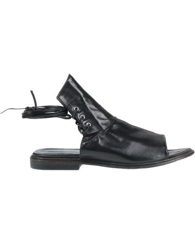 shotof Sandals Soft Leather - Black