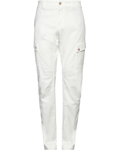 Maison Clochard Pants Organic Cotton, Elastane - White