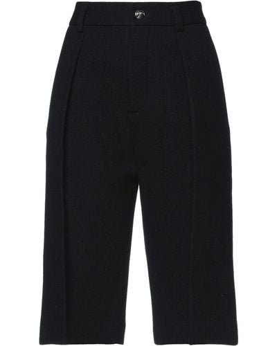 we11done Cropped Trousers - Black