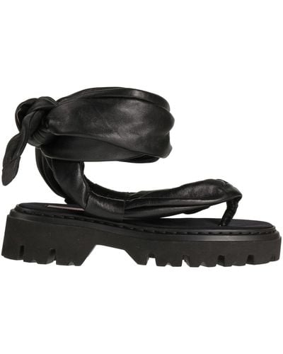 N°21 Thong Sandal - Black