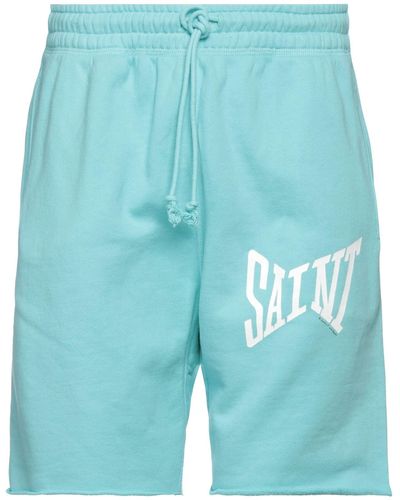 Saint Michael Shorts & Bermuda Shorts - Blue