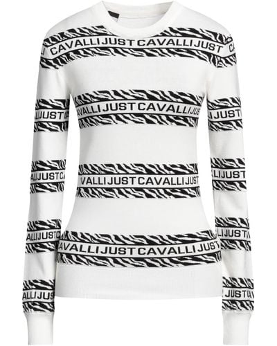 Just Cavalli Pullover - Weiß