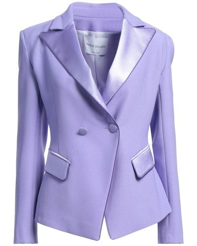 Hebe Studio Suit Jacket - Purple