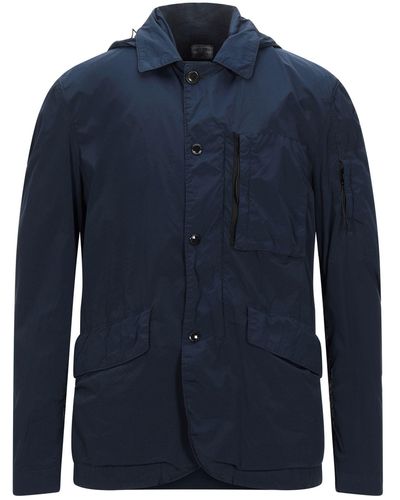 C.P. Company Overcoat - Blue