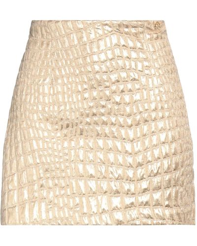 Blumarine Mini Skirt - Natural