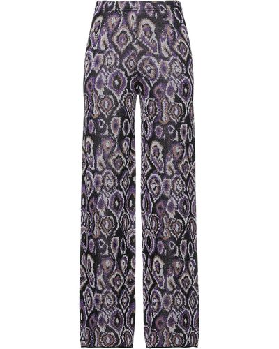 VIKI-AND Trousers - Purple