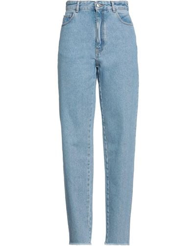 Gcds Pantalon en jean - Bleu