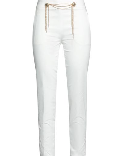 Clips Trousers - White