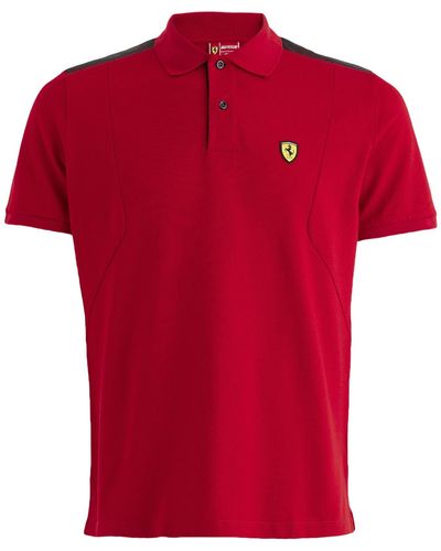 Ferrari Polo Shirt - Red