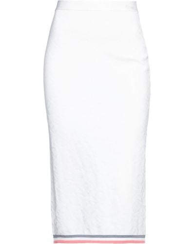 Fendi Midi Skirt - White