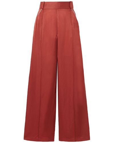 Mother Of Pearl Pants - Red