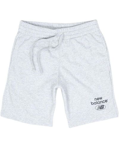 New Balance Shorts & Bermudashorts - Weiß