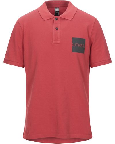 OUTHERE Polo Shirt Cotton - Red