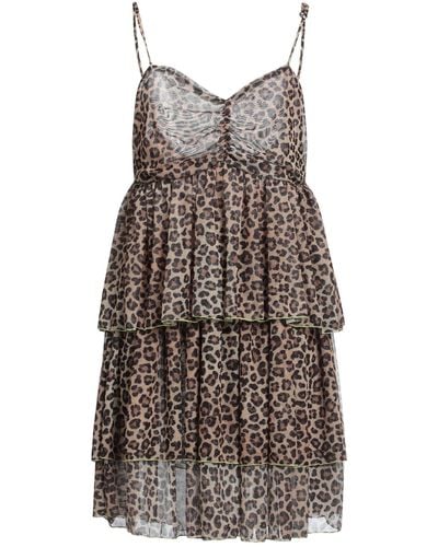 Relish Mini Dress - Brown