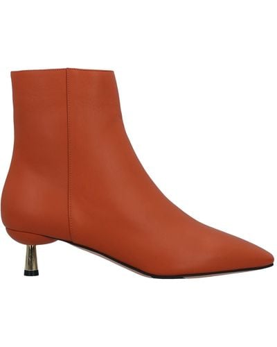 Bally Ankle Boots - Orange