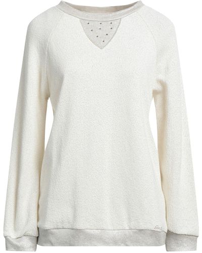 Ean 13 Love Sweatshirt Cotton, Elastane - White