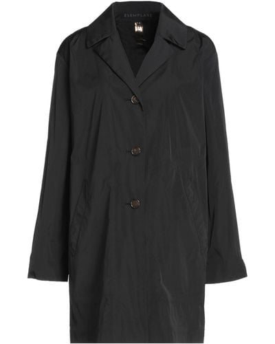 Esemplare Overcoat & Trench Coat - Black