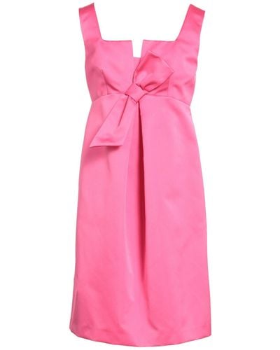 P.A.R.O.S.H. P.A.R.O..H. Fuchsia Mini Dress Polyester - Pink