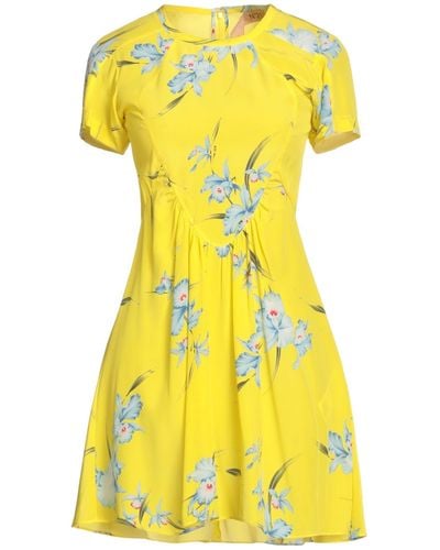 N°21 Mini-Kleid - Gelb
