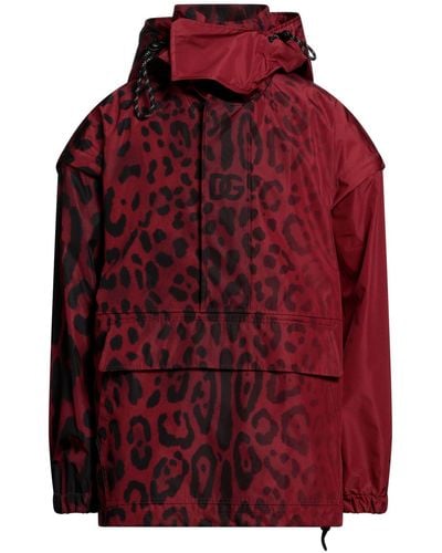 Dolce & Gabbana Overcoat & Trench Coat - Red