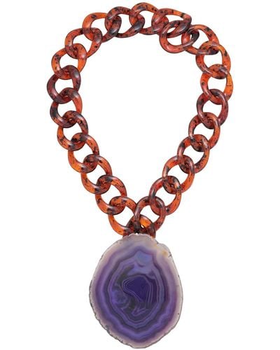 Givenchy Necklace - Purple