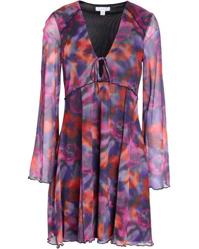 TOPSHOP Short Dress - Purple