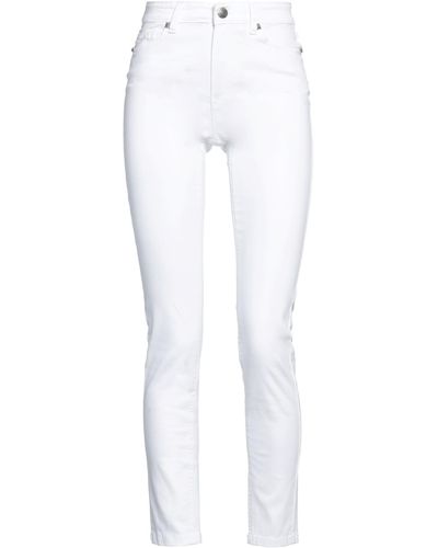John Richmond Pantaloni Jeans - Bianco